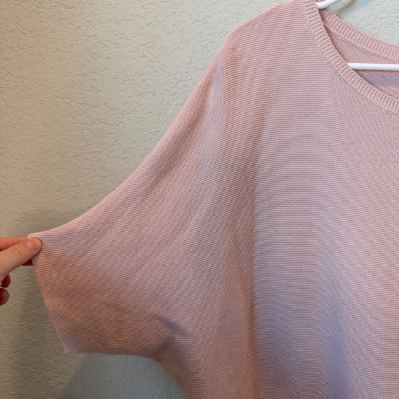 Quince Pink Cotton Cashmere Sweater Size Large - Picture 4 of 7